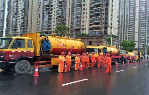 龙游市政管道清淤